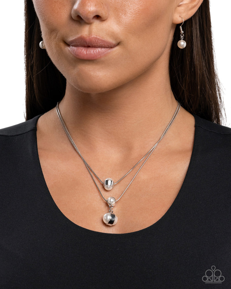 Attractive Austen - White | Paparazzi Accessories