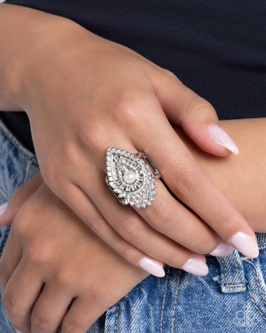 Consistent Charm Ring - White