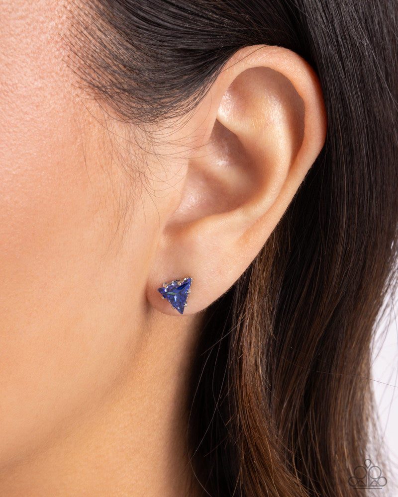 Triangular Twinkle - Blue