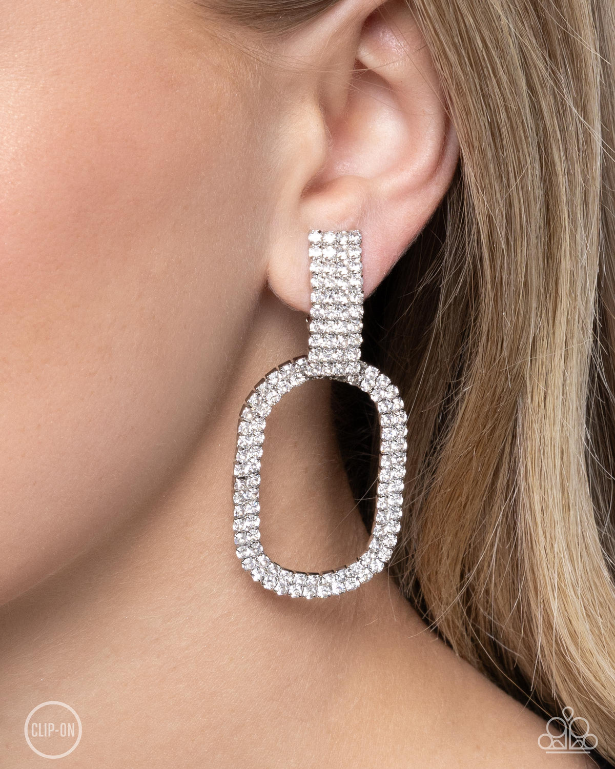 Guarded Glitz - White | Paparazzi Accessories