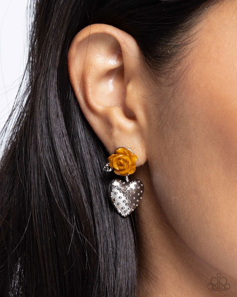 Girly Grade Earrings - Brown