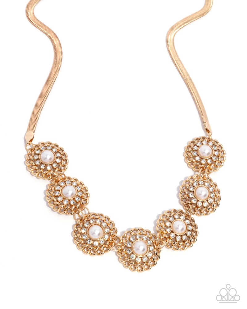 Doll House - Gold | Paparazzi Accessories