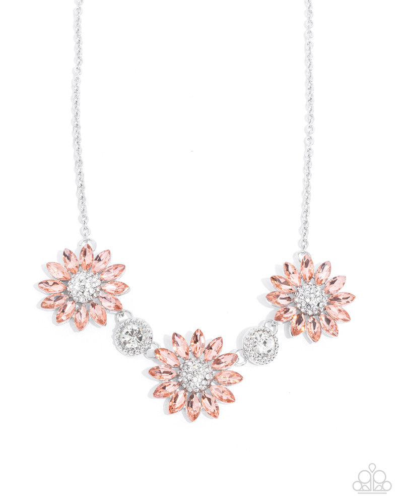 Vulnerable Vacation Necklace - Orange | Paparazzi Accessories image 2