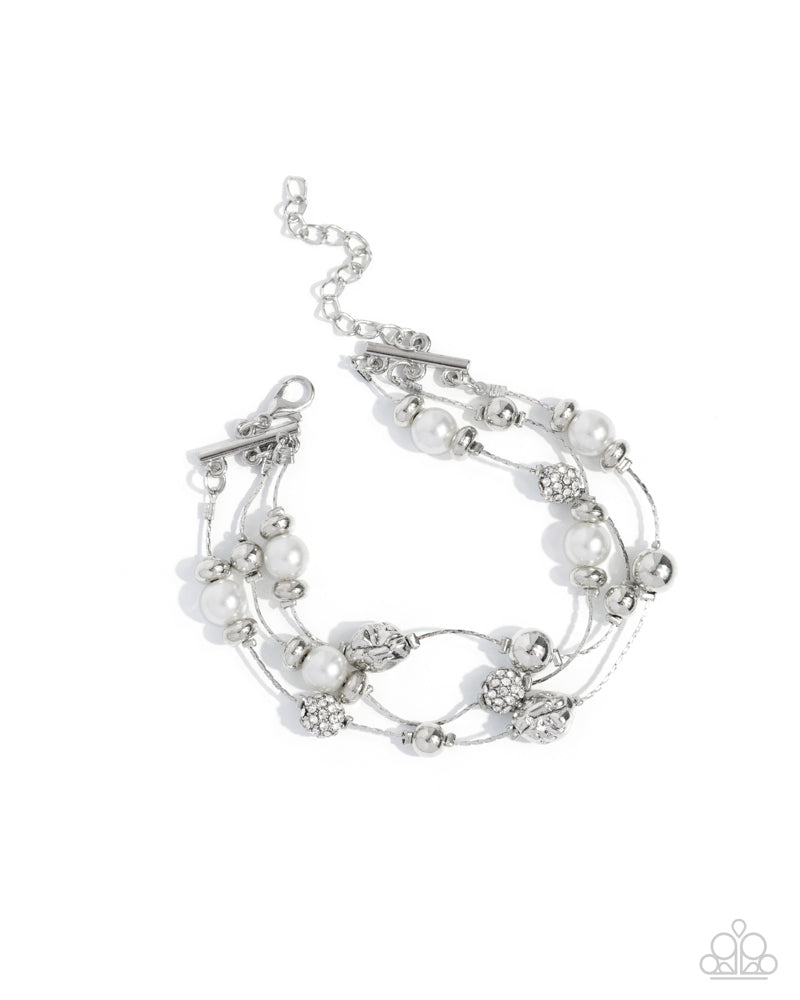Classy Cruise Bracelet - White image 2