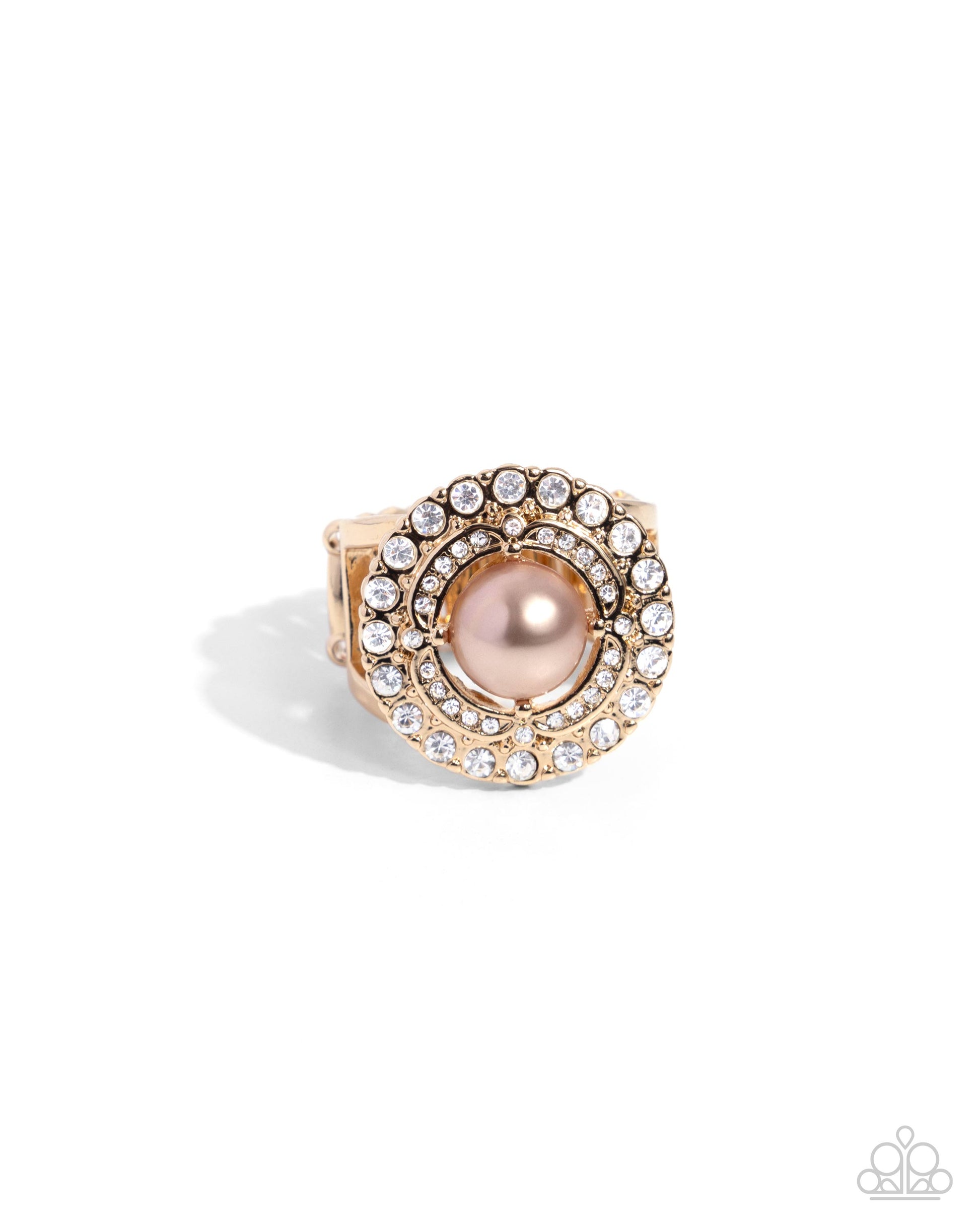 Sneaky Shimmer Ring - Brown image 2