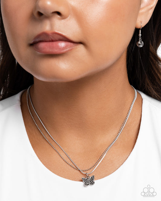 Adorable Ascension - Silver | Paparazzi Accessories
