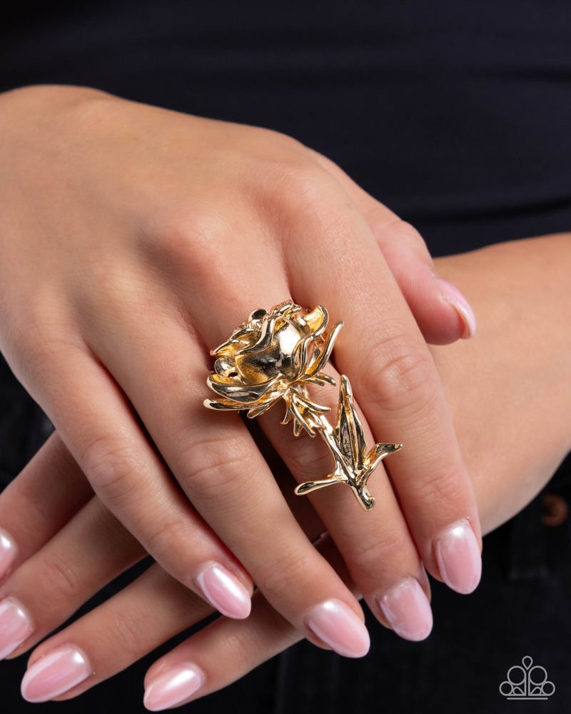 Rose Period Ring - Gold