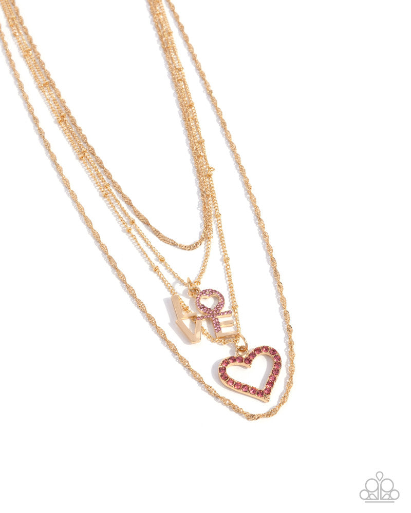 Courting Caliber - Gold | Paparazzi Accessories