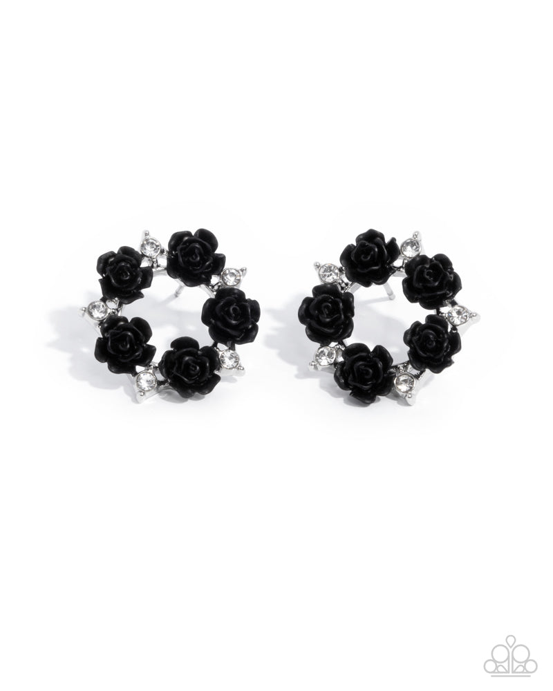 Grace Personified Earrings - Black image 2