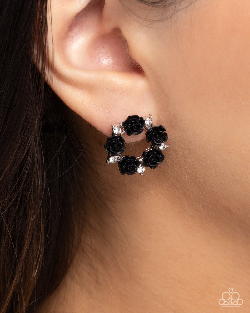 Grace Personified Earrings - Black image 3