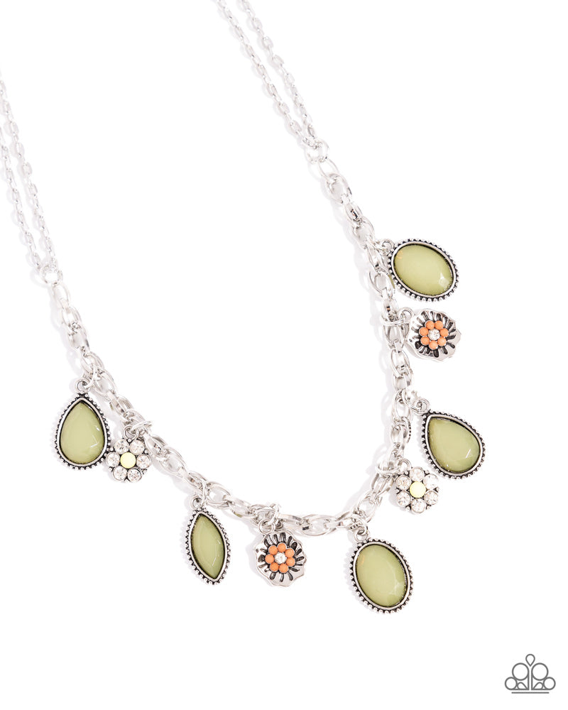 Fancy Finish - Green | Paparazzi Accessories