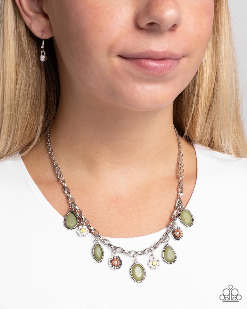 Fancy Finish - Green | Paparazzi Accessories