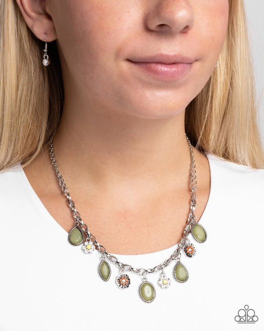 Fancy Finish - Green | Paparazzi Accessories