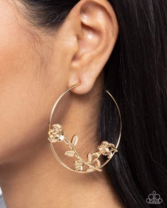 Blooming Benefit Earrings - Gold