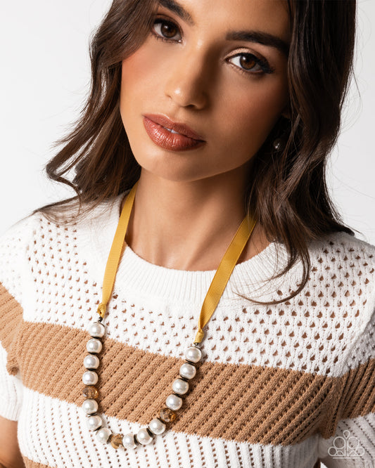 Exclusive Ease - Yellow | Paparazzi Accessories