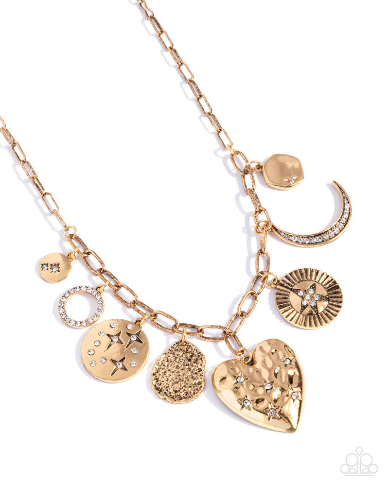 Recognizable Radiance Necklace - Gold image 2