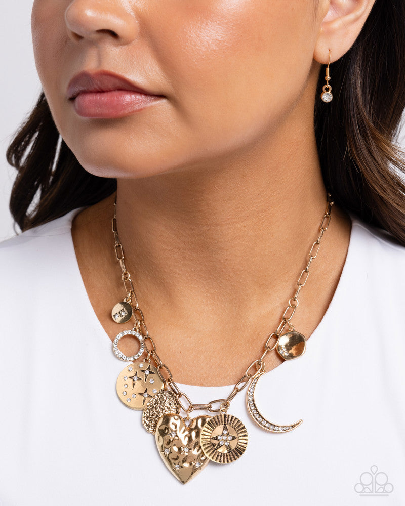 Recognizable Radiance Necklace - Gold image 3