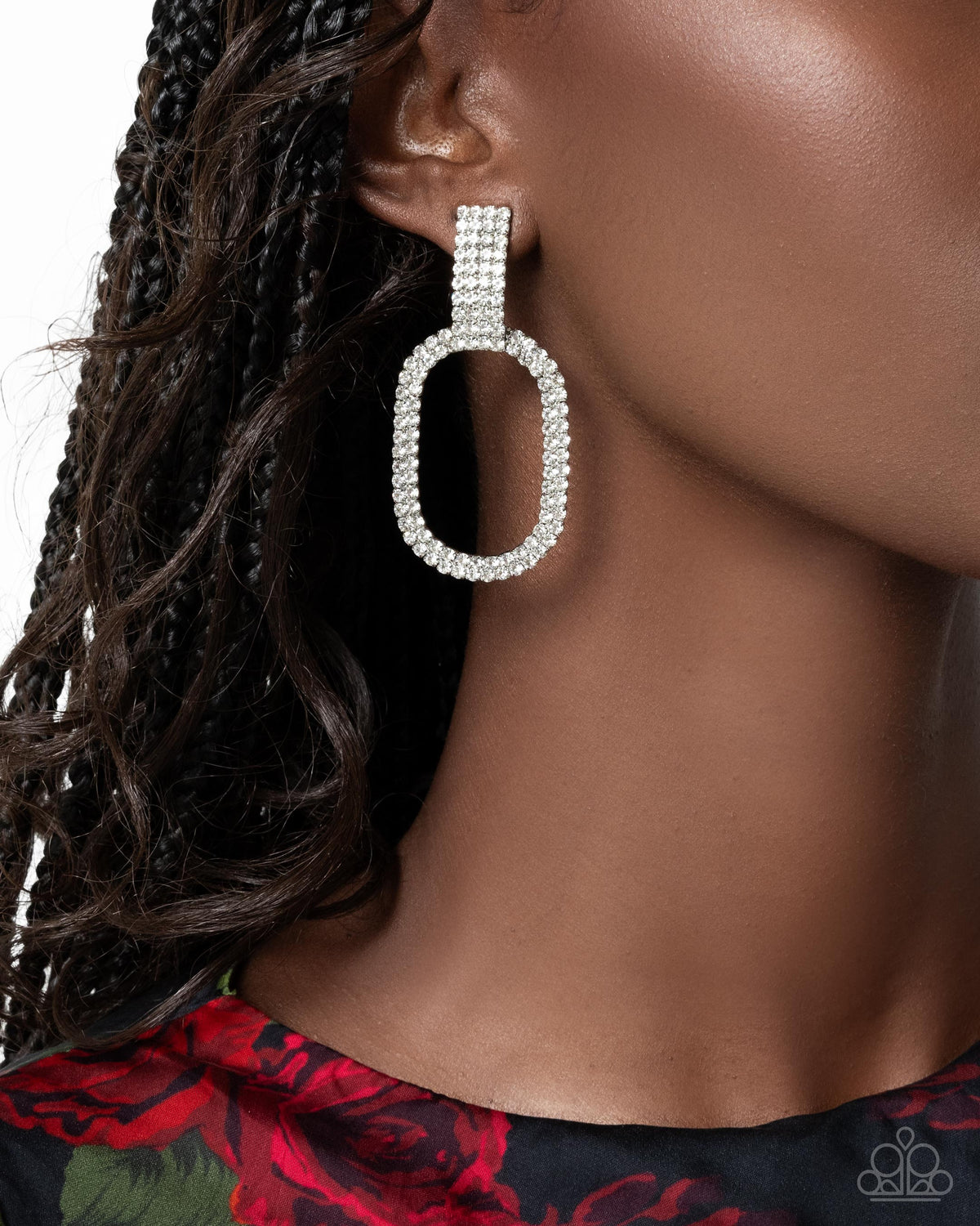 Guarded Glitz - White | Paparazzi Accessories