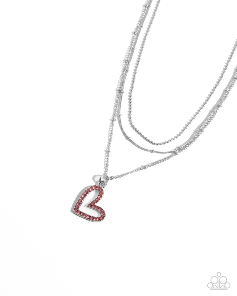 Valentines Day Decadence Necklace | Paparazzi Accessories image 2