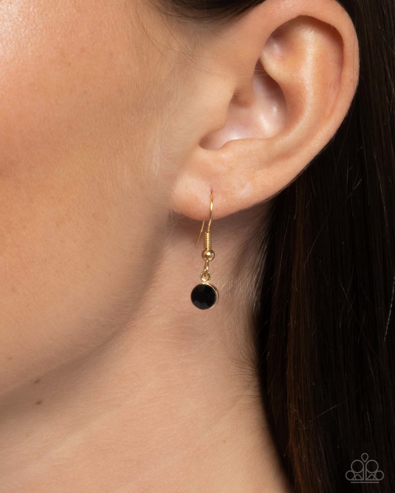 Fresh Fondness Necklace - Black | Paparazzi Accessories image 4