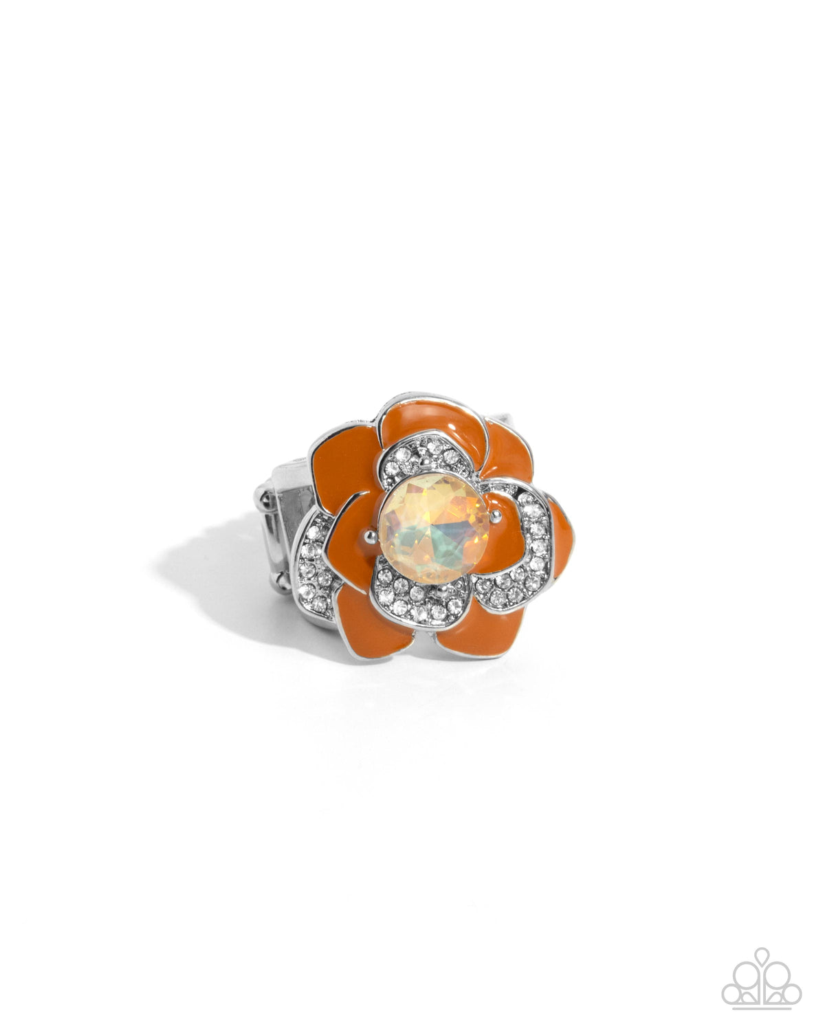 Bridging Bling - Orange | Paparazzi Accessories