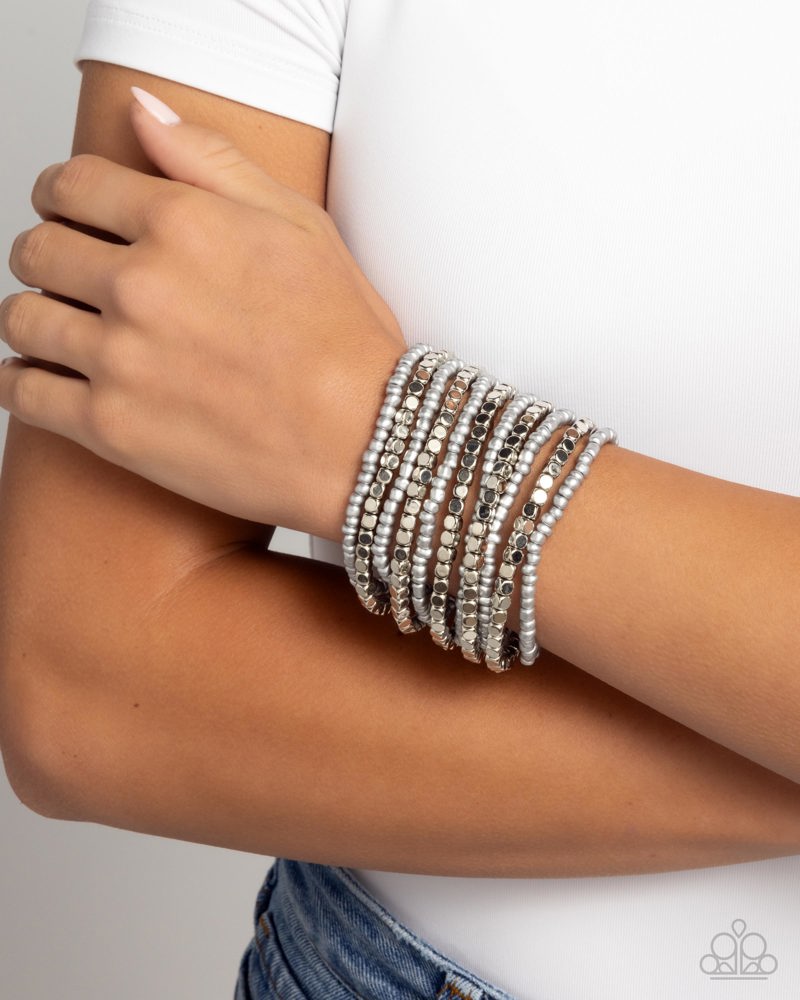 Spirited Stack Bracelet - Silver