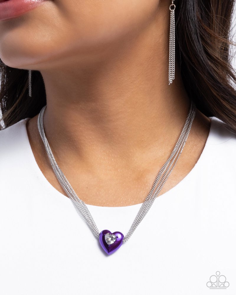 Malibu Infatuation - Purple | Paparazzi Accessories