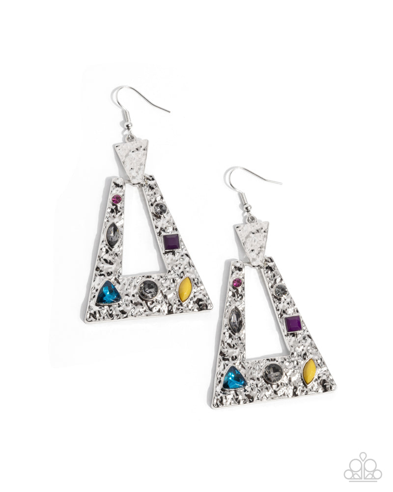 Warped Wanderer Earrings - Multi image 2
