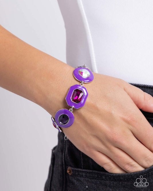Glazed Guest - Purple | Paparazzi Accessories