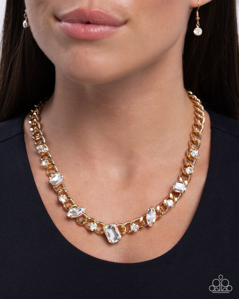 Pronged Perfection - Gold