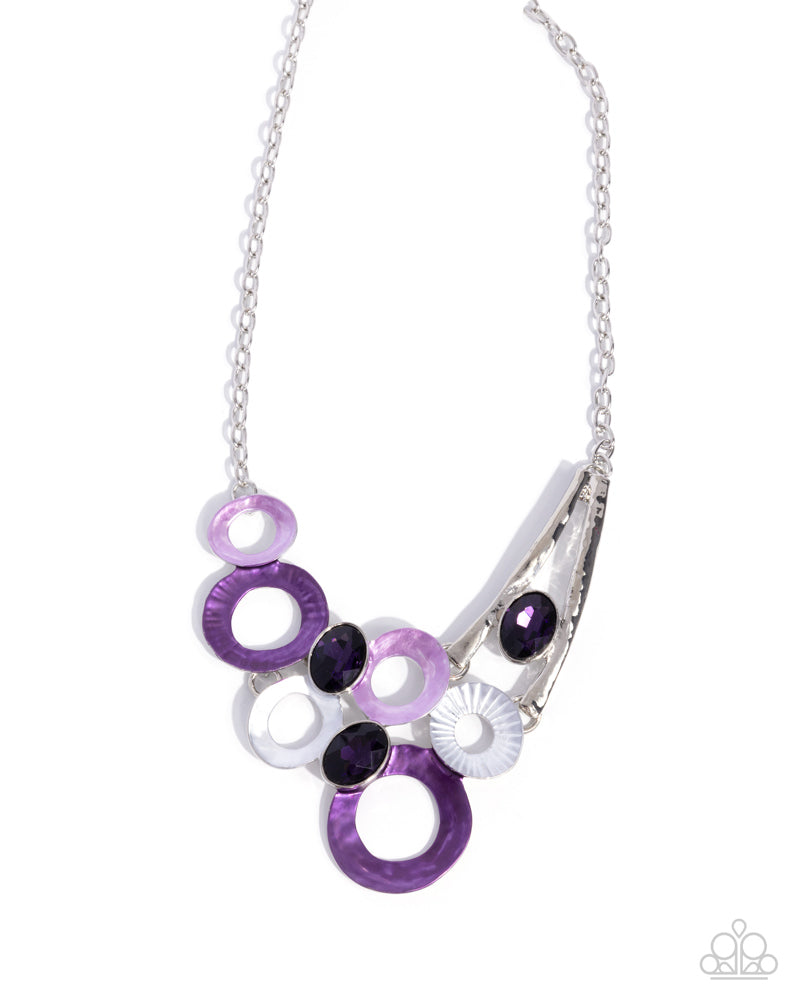 Compelling Circles - Purple | Paparazzi Accessories