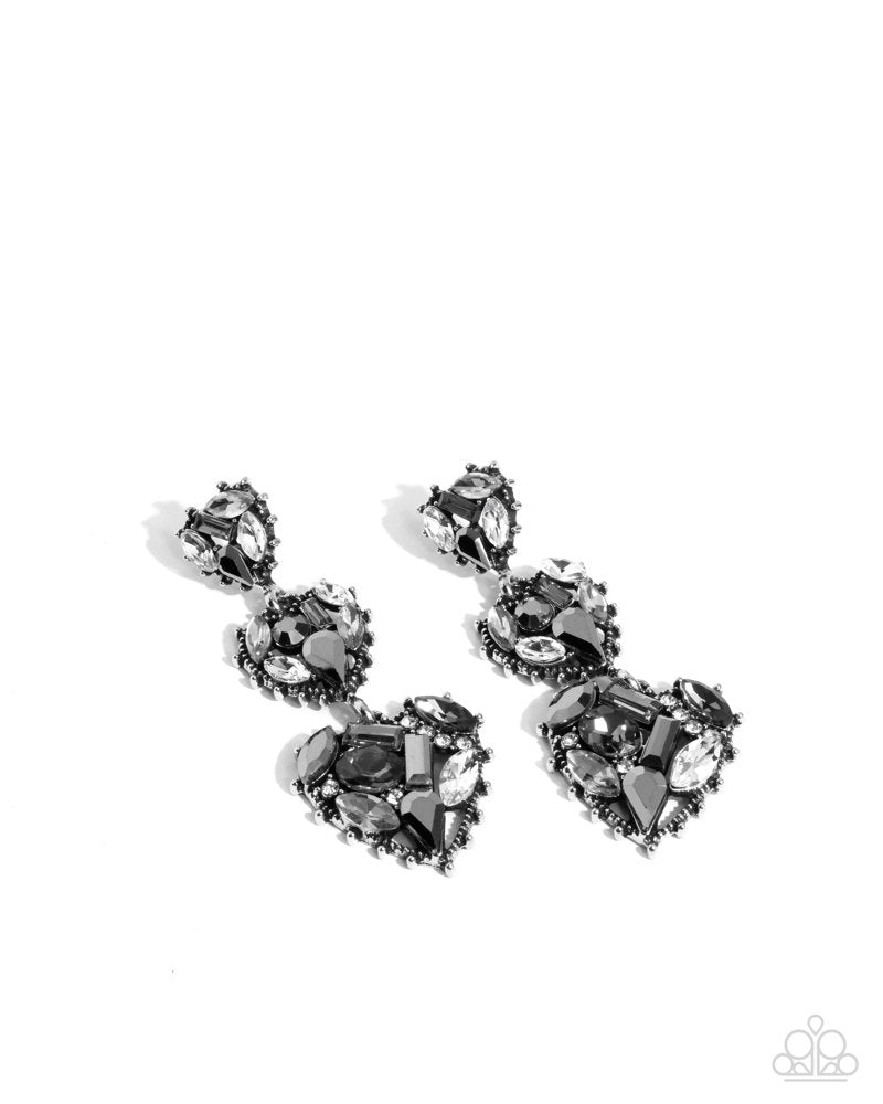 Lovable Lure Earrings - Silver | Paparazzi Accessories image 2