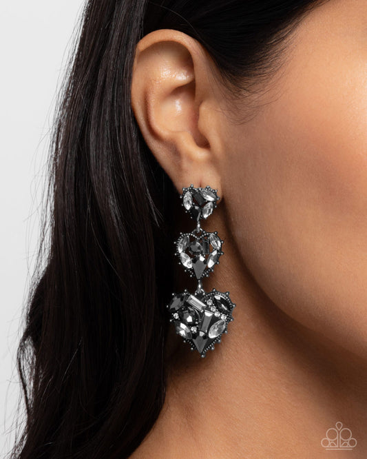 Lovable Lure Earrings - Silver | Paparazzi Accessories