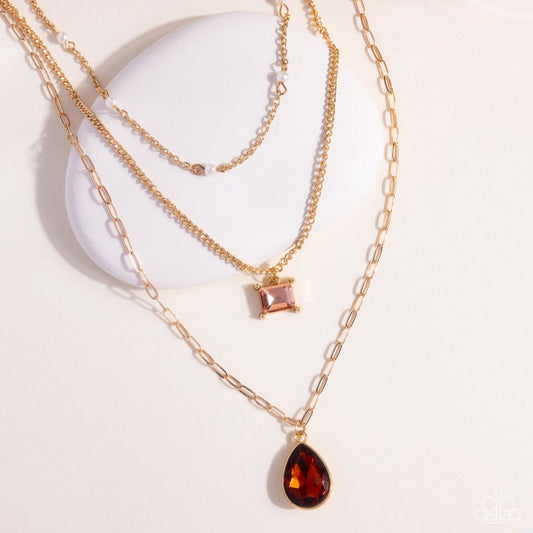 Giddy Glitter - Brown | Paparazzi Accessories