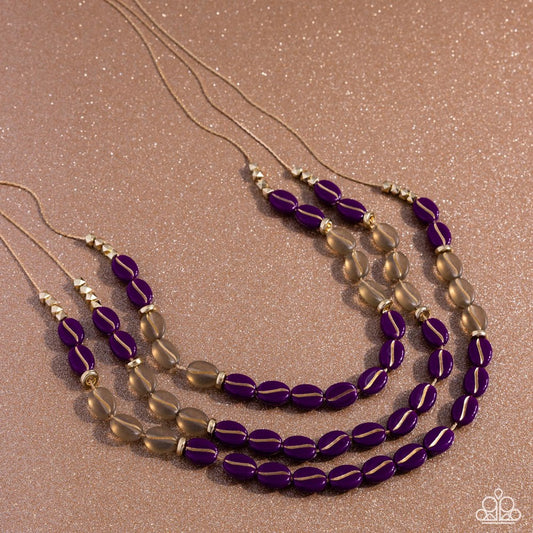 Playful Passage - Purple | Paparazzi Accessories