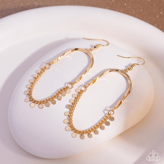 Forever Fringe - Gold | Paparazzi Accessories