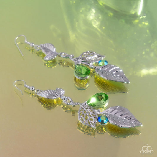 Descending Dazzle - Green | Paparazzi Accessories