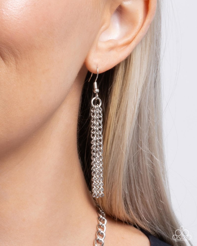 Lovely Lineup - Orange | Paparazzi Accessories