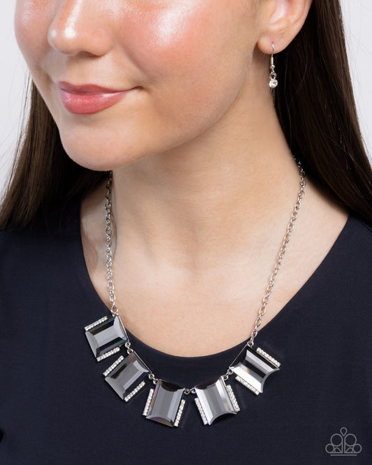 Rebel Racket - Silver | Paparazzi Accessories