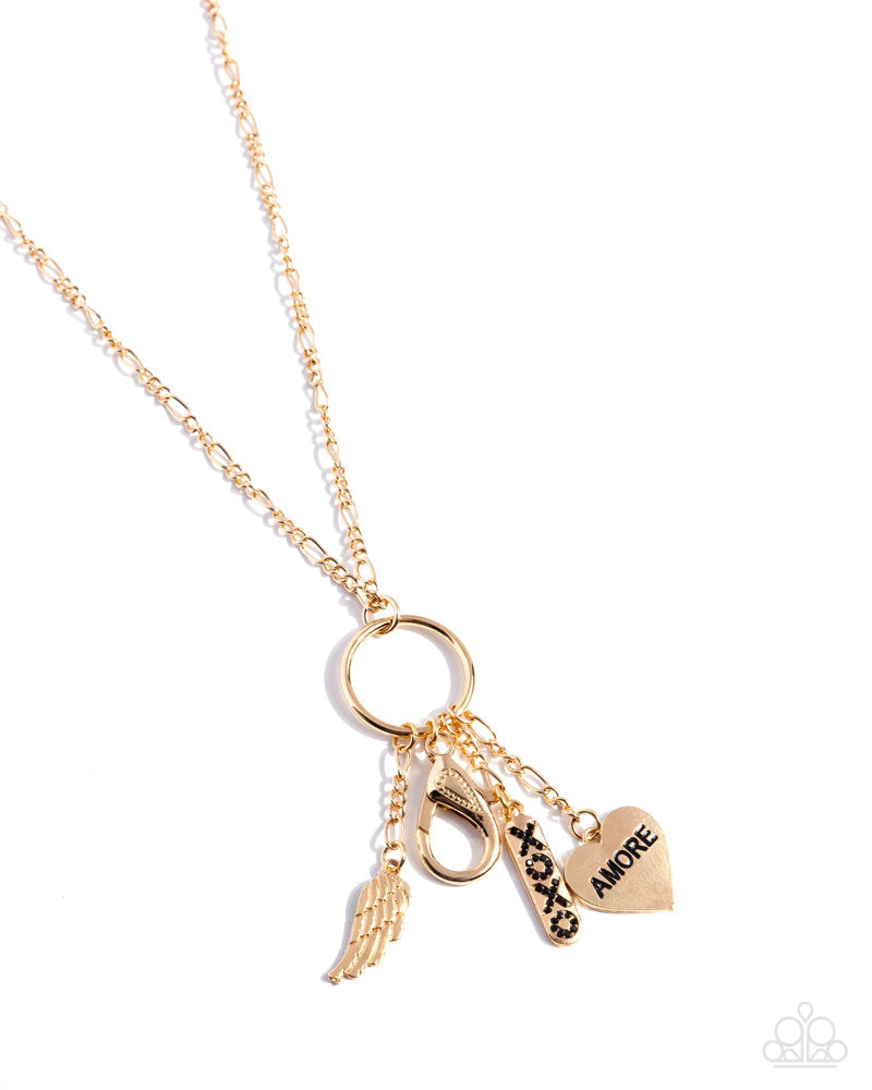 Con Amore - Gold | Paparazzi Accessories