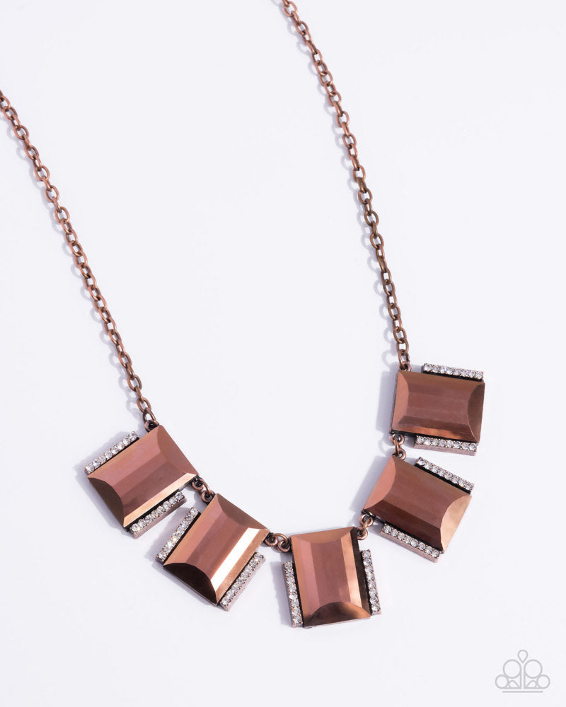 Rebel Racket - Copper | Paparazzi Accessories