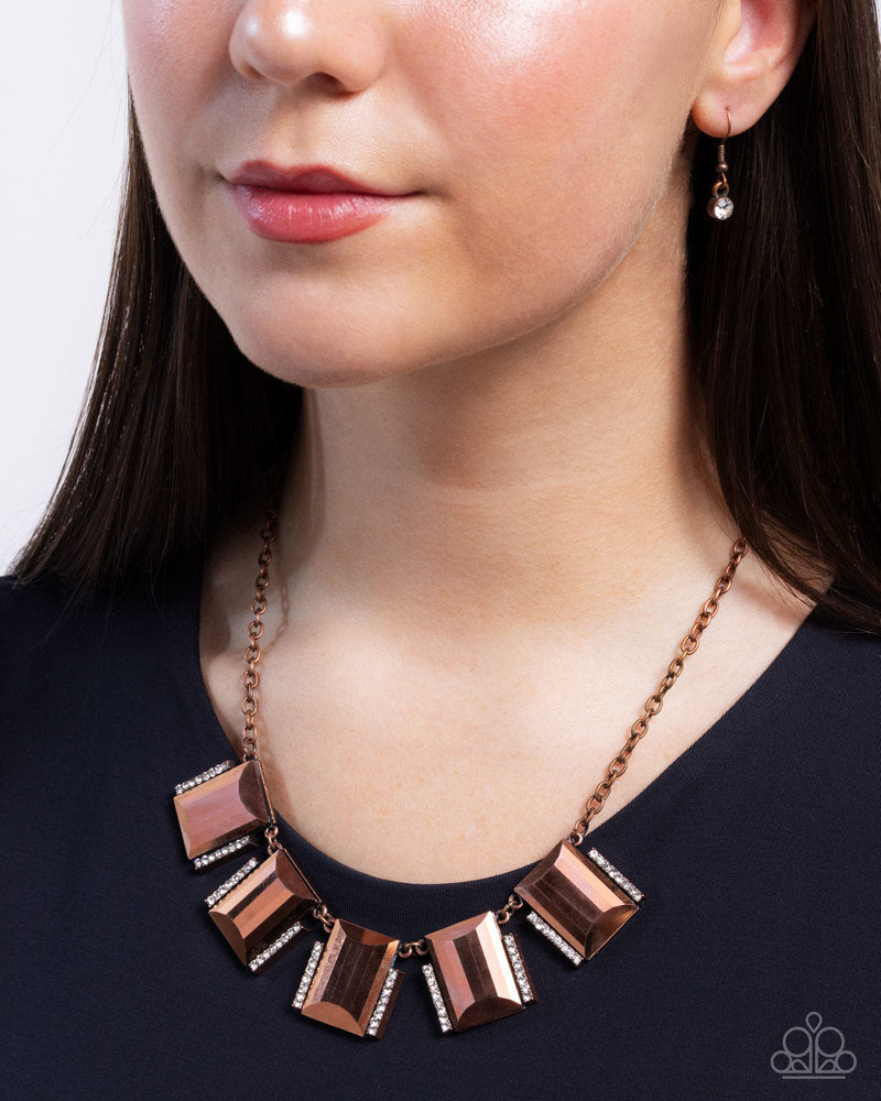 Rebel Racket - Copper | Paparazzi Accessories