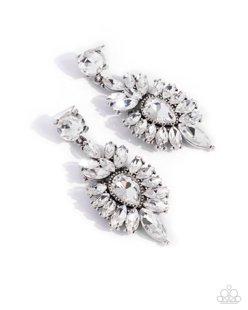 Darling Direction Earrings - White image 2