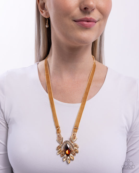 Ravishing Ribbon - Brown | Paparazzi Accessories