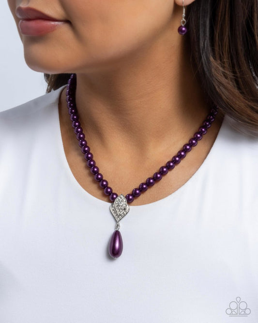 Eternal Elegance - Purple | Paparazzi Accessories
