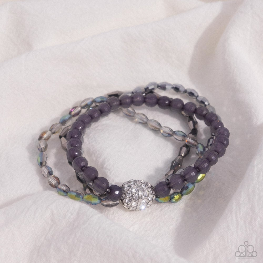 Beaded Boundary - Silver | Paparazzi Accessories