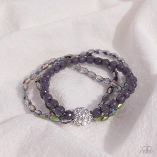Beaded Boundary - Silver | Paparazzi Accessories