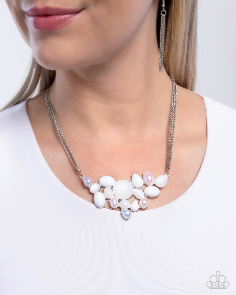 Shimmery Supply - White