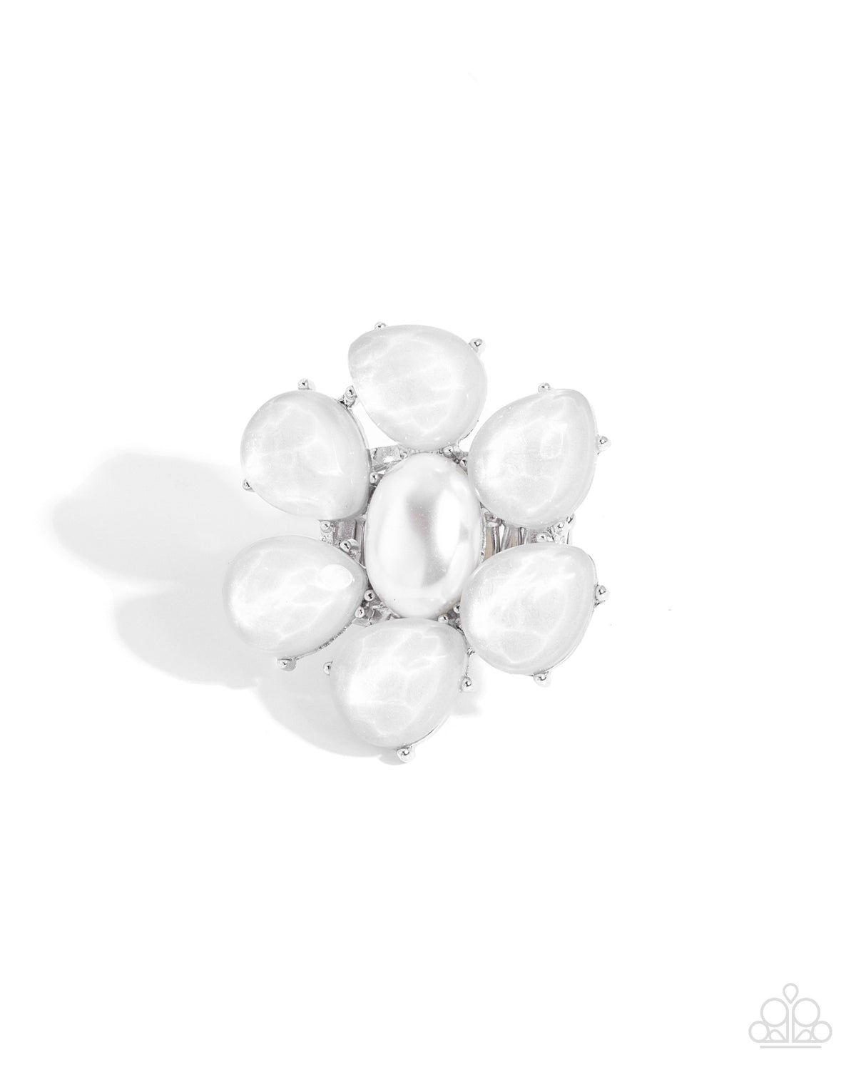 Glitter in the Air - White | Paparazzi Accessories