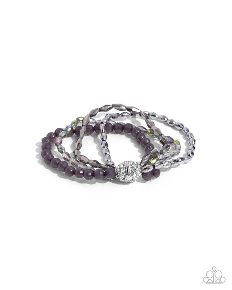 Beaded Boundary - Silver | Paparazzi Accessories